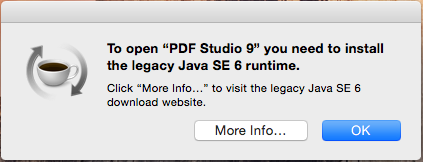 Java Update Error For Mac