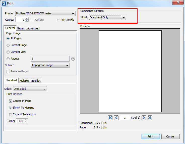 sektor sympatisk Profet Printing a PDF With / Without Comments – PDF Studio Knowledge Base