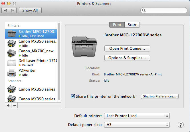 Mac OS Print Paper Size Bug – Studio