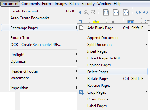 remove margins in pdf with foxit editor