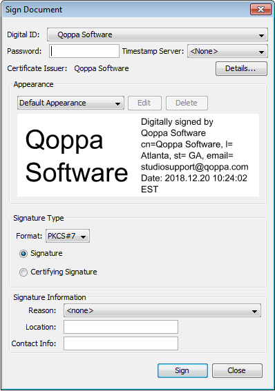 free pdf signer windows