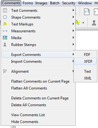 pdf expert export annotations