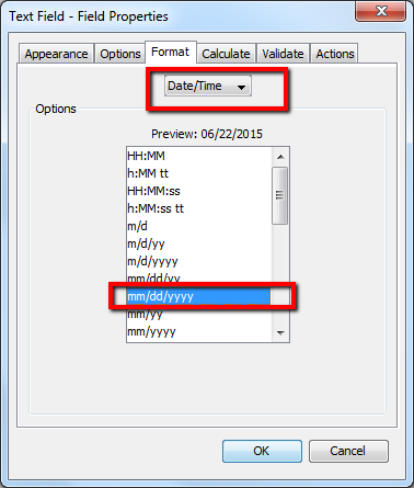 create fillable form acrobat x1 pro