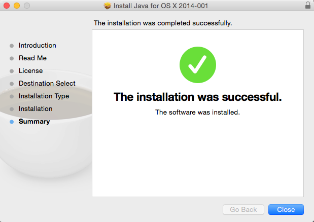 to install a java se 6 runtime later