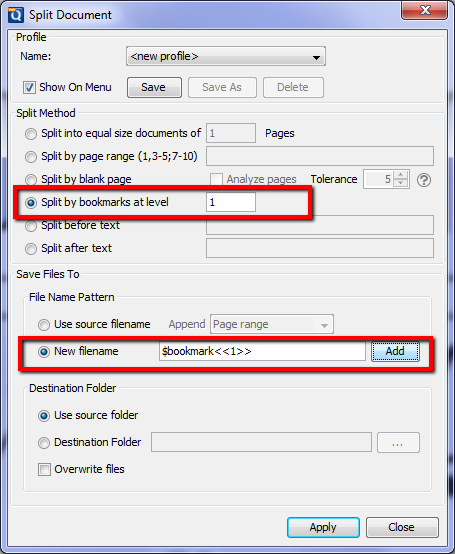 How to Split PDF Pages