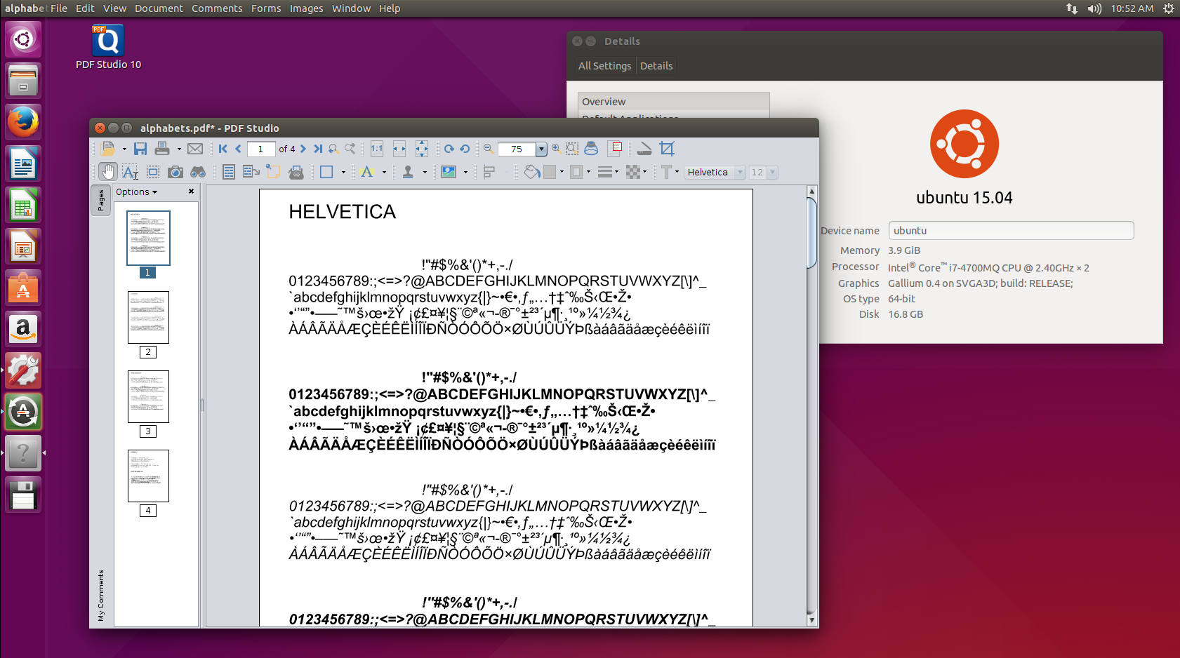 PDF Studio on Ubuntu 15.04