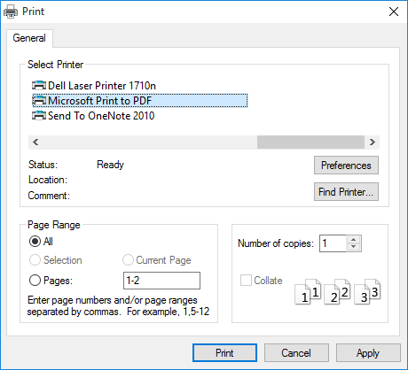 free pdf printer for windows 10