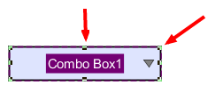 edit combo box Button