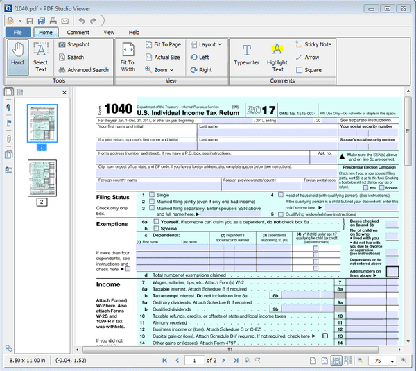 free pdf form filler windows