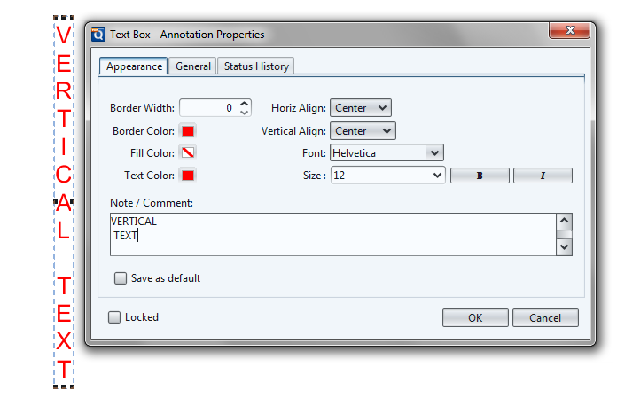 how to insert text box in pdf